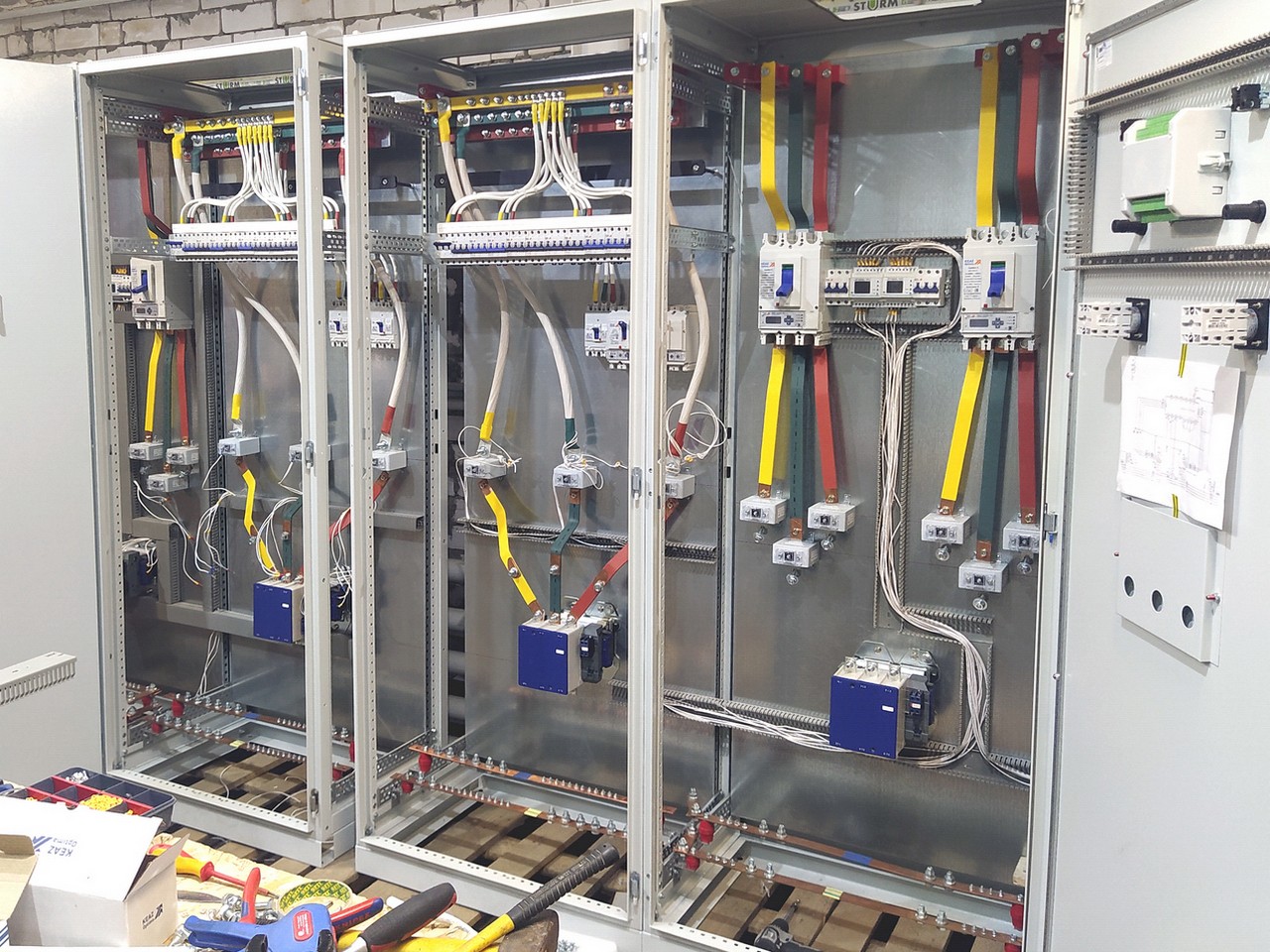 Сборка и монтаж электрощита — Электросервис Иваново