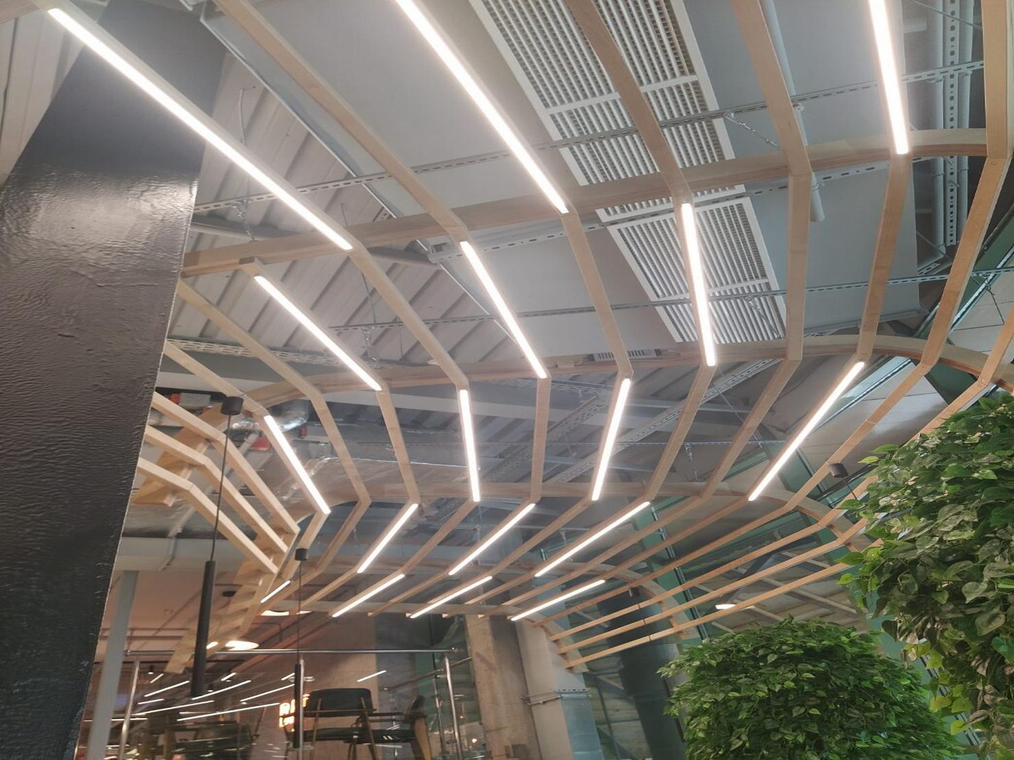 Монтаж освещения в ресторане — Электросервис Иваново